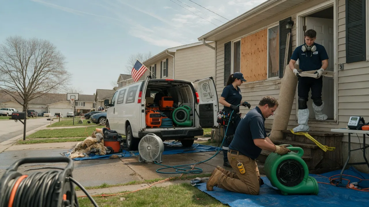 Water Damage Restoration in East Bernard, TX near me